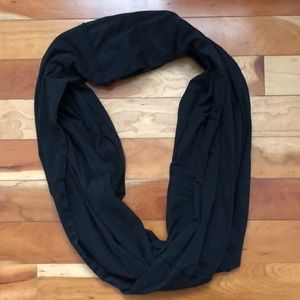 TNA black infinity scarf